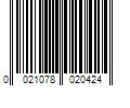 Barcode Image for UPC code 0021078020424