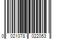 Barcode Image for UPC code 0021078022053