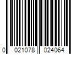 Barcode Image for UPC code 0021078024064