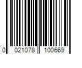 Barcode Image for UPC code 0021078100669