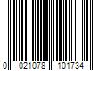 Barcode Image for UPC code 0021078101734