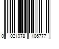 Barcode Image for UPC code 0021078106777