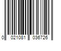 Barcode Image for UPC code 0021081036726