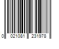 Barcode Image for UPC code 0021081231978