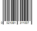 Barcode Image for UPC code 0021081311007