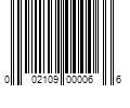 Barcode Image for UPC code 002109000066