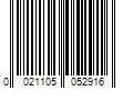 Barcode Image for UPC code 0021105052916