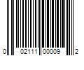 Barcode Image for UPC code 002111000092