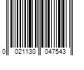 Barcode Image for UPC code 0021130047543