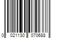 Barcode Image for UPC code 0021130070688