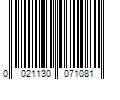 Barcode Image for UPC code 0021130071081