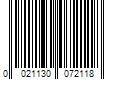 Barcode Image for UPC code 0021130072118