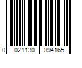 Barcode Image for UPC code 0021130094165