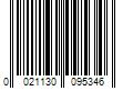 Barcode Image for UPC code 0021130095346