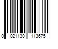 Barcode Image for UPC code 0021130113675