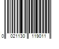 Barcode Image for UPC code 0021130119011