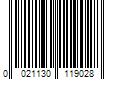 Barcode Image for UPC code 0021130119028