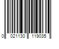 Barcode Image for UPC code 0021130119035