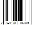 Barcode Image for UPC code 0021130153886