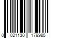 Barcode Image for UPC code 0021130179985