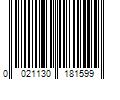 Barcode Image for UPC code 0021130181599