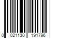 Barcode Image for UPC code 0021130191796