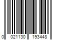 Barcode Image for UPC code 0021130193448