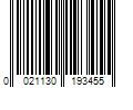 Barcode Image for UPC code 0021130193455