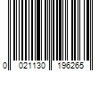 Barcode Image for UPC code 0021130196265