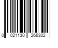 Barcode Image for UPC code 0021130266302