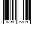 Barcode Image for UPC code 0021130273324