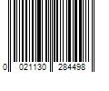 Barcode Image for UPC code 0021130284498