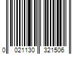 Barcode Image for UPC code 0021130321506