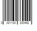 Barcode Image for UPC code 0021130330492