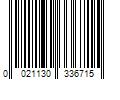 Barcode Image for UPC code 0021130336715