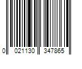 Barcode Image for UPC code 0021130347865