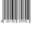 Barcode Image for UPC code 0021130370702