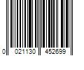 Barcode Image for UPC code 0021130452699