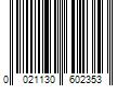 Barcode Image for UPC code 0021130602353