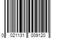 Barcode Image for UPC code 0021131009120