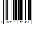 Barcode Image for UPC code 0021131123451