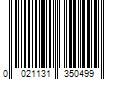 Barcode Image for UPC code 0021131350499