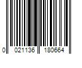 Barcode Image for UPC code 0021136180664