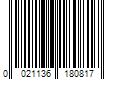 Barcode Image for UPC code 0021136180817