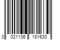 Barcode Image for UPC code 0021136181630