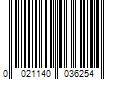 Barcode Image for UPC code 0021140036254