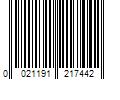 Barcode Image for UPC code 0021191217442