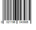 Barcode Image for UPC code 0021196043985