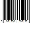 Barcode Image for UPC code 0021200002137