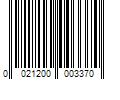 Barcode Image for UPC code 0021200003370